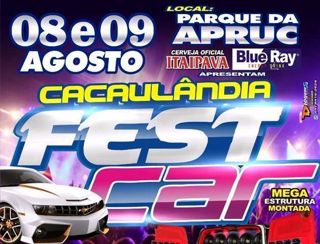ACONTECE NESTE FIM DE SEMANA O 1º CACAULÂNDIA FESTCAR