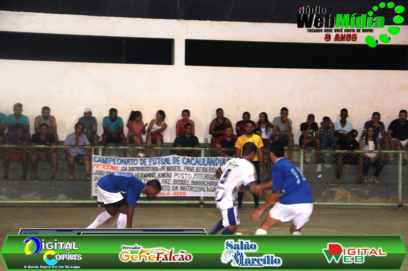 CACAULÂNDIA: Quartas de final do Campeonato de Futsal teve goleada e muita emoção