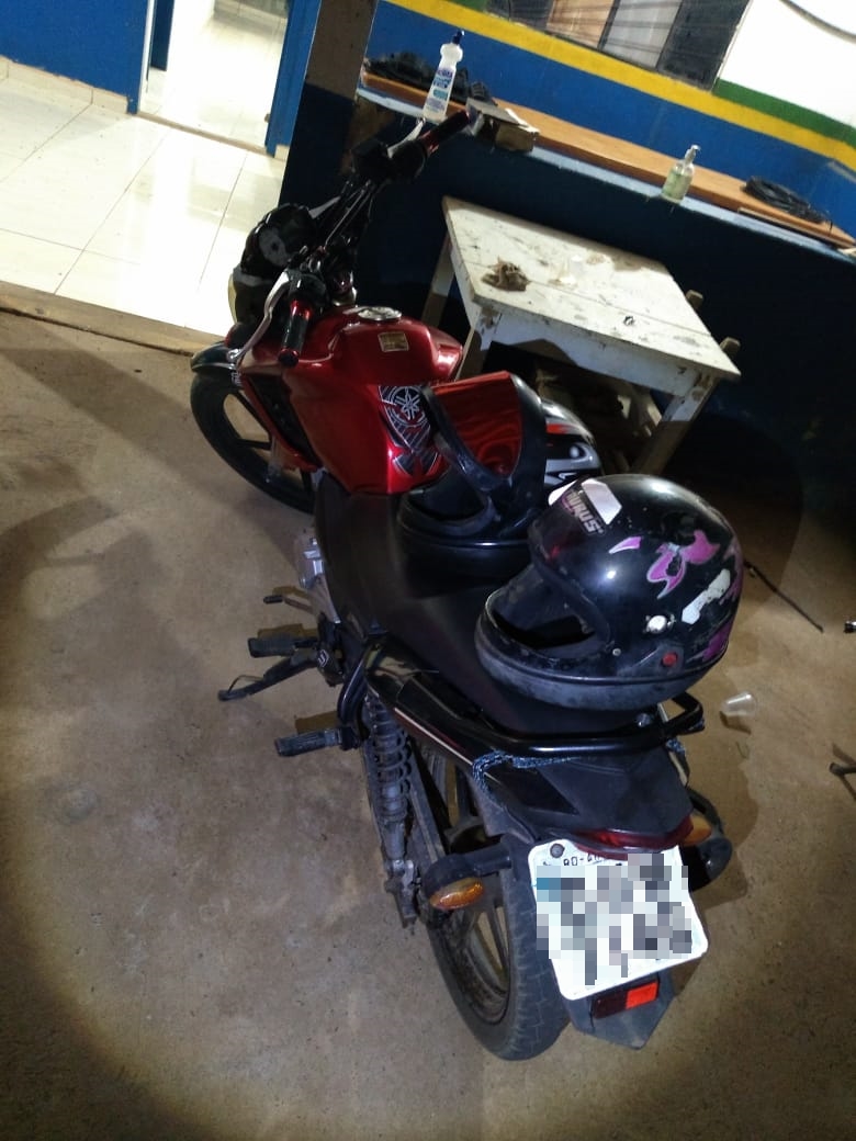 CACAULÂNDIA: Motocicleta furtada em Ariquemes é recuperada pela Polícia Militar