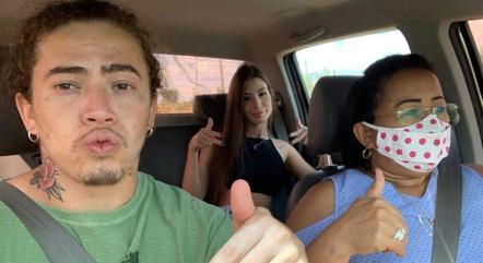 ‘Quem tem que gostar dela é ele’, diz mãe de Whindersson sobre nora