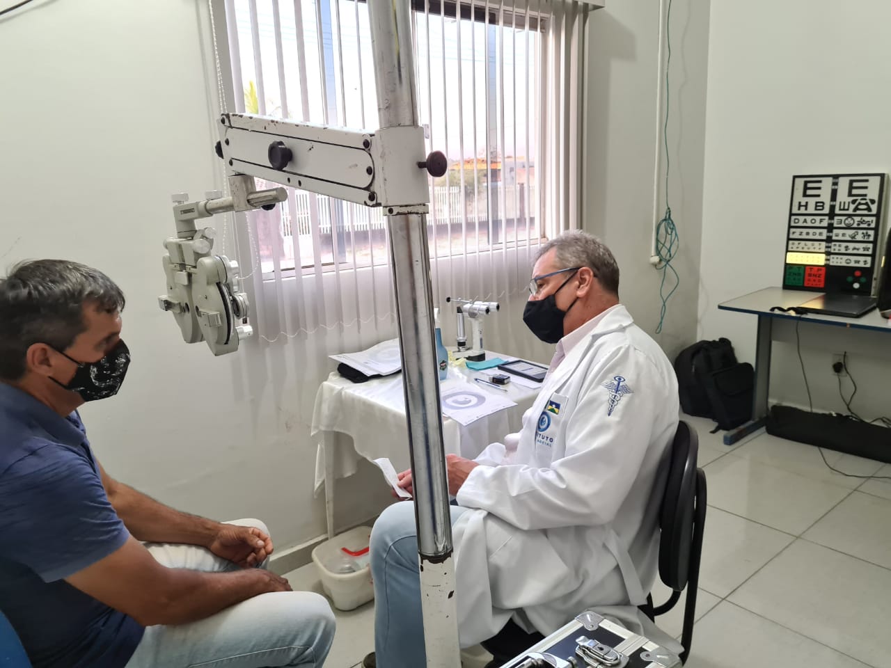 Cacaulândia recebe atendimento oftalmológico gratuito