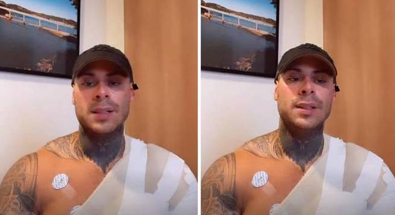 Léo Stronda sofre queimadura de 2º grau em explosão de botijão de gás