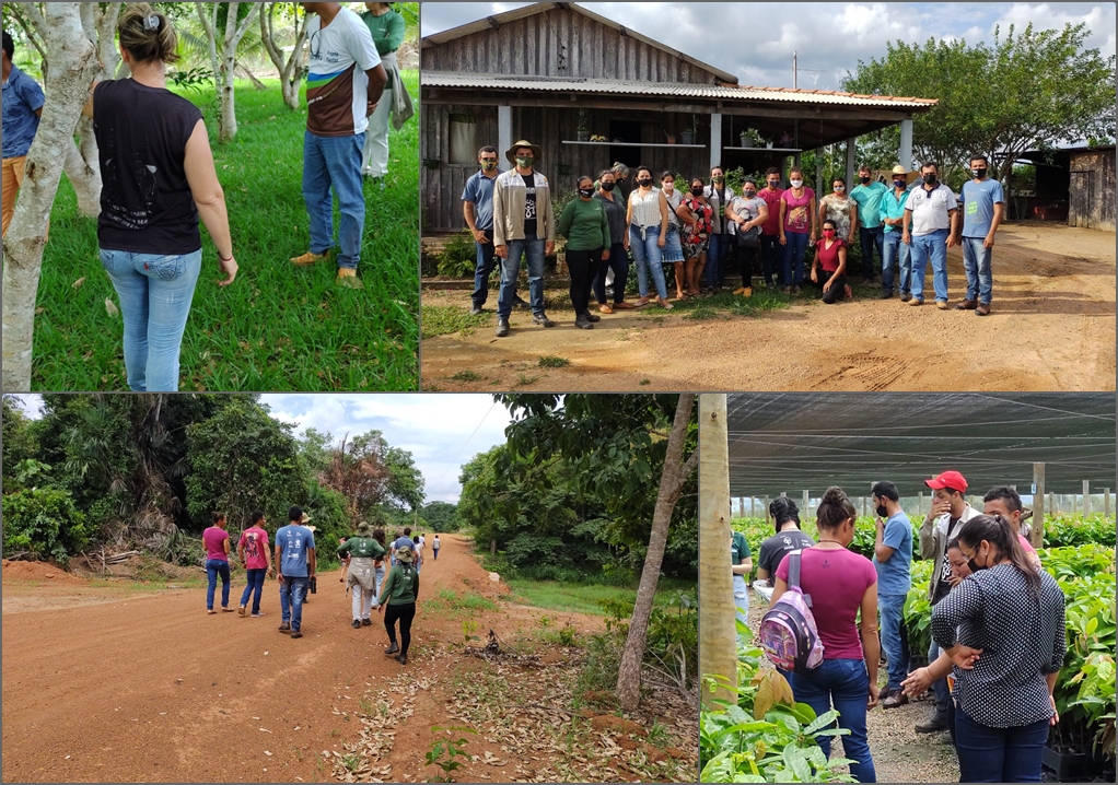 Vereadora Samira Pieper juntamente com a Secretaria de Agricultura levam produtores do Cunha do Marechal para um Dia de Campo em Itapuã do Oeste