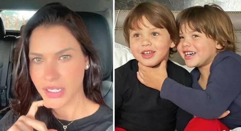 Andressa Suita diz que está vendo escolas para matricular os filhos