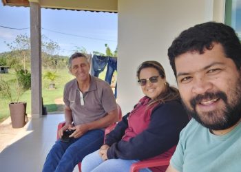 Vereadora Samira Pieper acompanha residente do DER-RO de Jaru e apresenta demandas de serviços da região do Cunha do Marechal